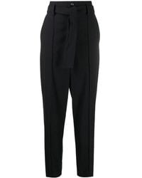 Isabel Marant - High-Waist Tapered Trousers - Lyst