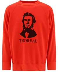 Mountain Research - Thoreau-Print Raglan-Sleeves Sweatshirt - Lyst