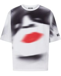 Moschino - T-Shirt With Graphic Print - Lyst