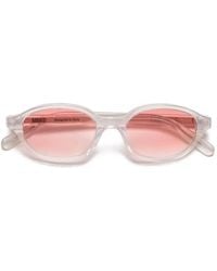 MM6 by Maison Margiela - Oval-Frame Sunglasses - Lyst