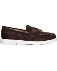 Furla - Tassel-Detail Suede Loafers - Lyst