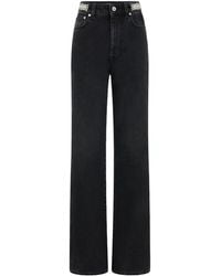 Rabanne - 1969 Cotton Straight-leg Jeans - Lyst
