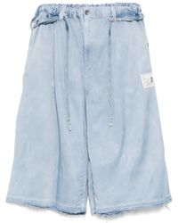 Maison Mihara Yasuhiro - Pantalones cortos C/R con efecto lavado - Lyst