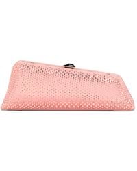 The Attico - Clutch mit Kristallen - Lyst