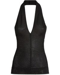 Genny - V-Neck Tank Top - Lyst