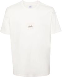 C.P. Company - Camiseta con parche del logo - Lyst