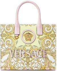 Versace - Medusa Barocco-Print Tote Bag - Lyst