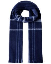 Hackett - Sciarpa A Quadri Con Frange - Lyst