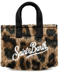 MC2 Saint Barth - Leopard-Print Embroidered Keyring - Lyst