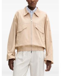 Isabelle Blanche - Open-Back Elasticated-Waist Jacket - Lyst