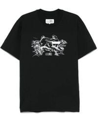MM6 by Maison Martin Margiela - Graphic-Print T-Shirt - Lyst