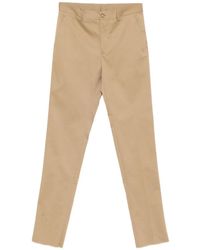 Etro - Raw-Edge Cotton Trousers - Lyst
