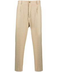 Costumein - Pleated Straight-leg Trousers - Lyst