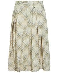 Vivienne Westwood - Plaid-Check Cropped Trousers - Lyst