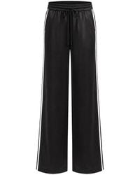 SPRWMN - Athletic Side-Stripe Silk Trousers - Lyst