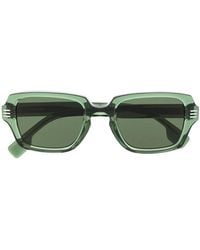 Burberry - Eckige Eldon Sonnenbrille - Lyst