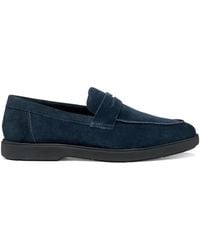 Geox - Spherica Ec17 Suede Loafers - Lyst