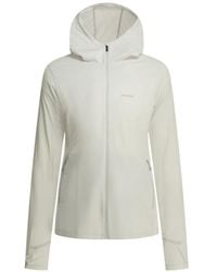 Montbell - Hoodie Zippé À Logo Imprimé - Lyst