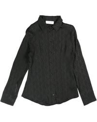 Marine Serre - Moon Diamant Jacquard Shirt - Lyst