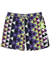 Psycho Bunny - Alexander Varsity トランクス水着 - Lyst