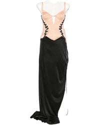 Maria Lucia Hohan - Sakura Lace-Up Corset Dress - Lyst