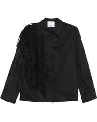 Erika Cavallini Semi Couture - Fringe-Detail Shirt - Lyst