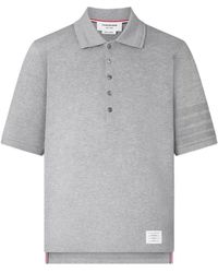 Thom Browne - 4-Bar Jersey Polo Shirt - Lyst