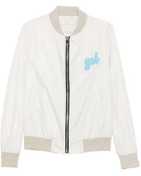 Yes London - Logo-Patch Zip-Up Jacket - Lyst