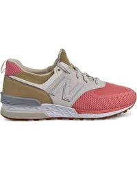 New Balance - 574 Mesh Sneakers - Lyst