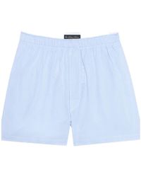 Brooks Brothers - Micro-Check Boxer Shorts - Lyst