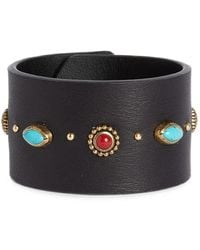 Momoní - Saguaro Studded Leather Bracelet - Lyst