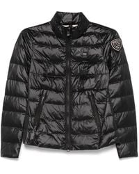 Blauer - Donsjack Met Logopatch - Lyst