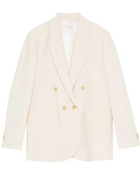 forte_forte - Wool Viscose Twill Regular Jacket - Lyst