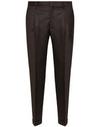 Briglia 1949 - Pantalon Tiberios À Design Plissé - Lyst