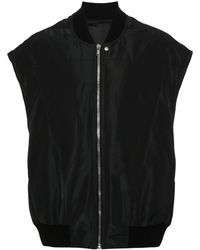 Rick Owens - Giubbotto Flight Jumbo Colore Nero - Lyst