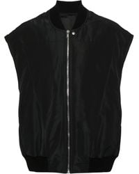 Rick Owens - Giubbotto Flight Jumbo Colore Nero - Lyst