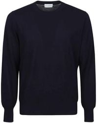 Ballantyne - Crew-Neck Cotton Sweater - Lyst