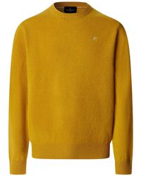 Hackett - Lambswool Crew-Neck Knit - Lyst