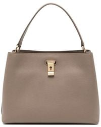 Bally - Top Handle Lock Shoulder Bag - Lyst