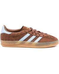 adidas - Gazelle Leather Sneakers - Lyst