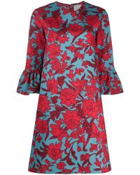 La DoubleJ - 24/7 Floral Print Dress - Lyst