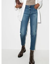 J Brand Gerade Jeans - Blau