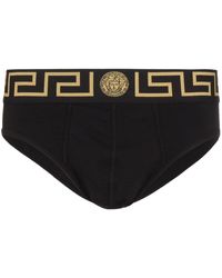 Versace Medusa Head Briefs - Black