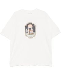 Drole de Monsieur - Graphic-Print T-Shirt - Lyst