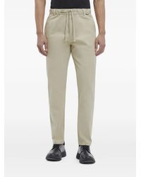 Calvin Klein - Tapered Drawstring Trousers - Lyst