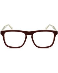 Gucci - Rectangle Full-Rim Glasses - Lyst