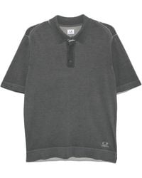 C.P. Company - Buttoned Polo Shirt - Lyst