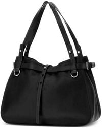 Miu Miu - Buckle-Strap Logo-Embossed Tote Bag - Lyst