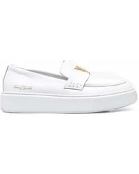 VANDA NOVAK - Kayla Logo-Detail Loafers - Lyst