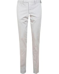Rota - Zip-Fly Stretch-Cotton Pants - Lyst